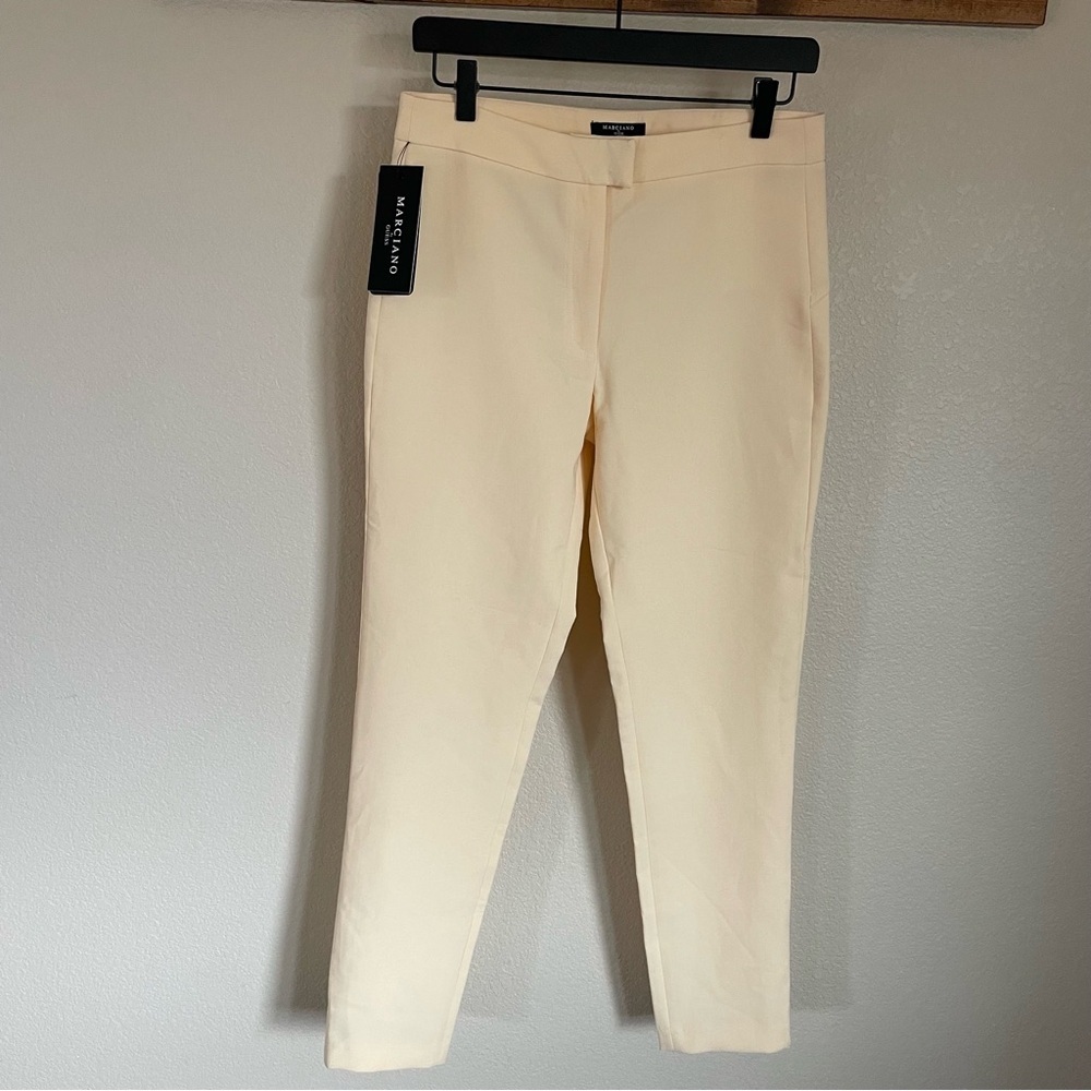 Marciano by Guess Kelly Skinny Pant in Yellow Dust 4 Cropped Pants